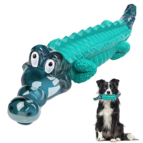 Aleath Unzerstörbares Kauspielzeug für Hunde – Hundespielzeug für große mittelgroße Hunde – Hundespielzeug für aggressive Kauer – robustes Hundespielzeug von Aleath