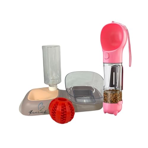 Set Pet Feeder Red von Aleniah