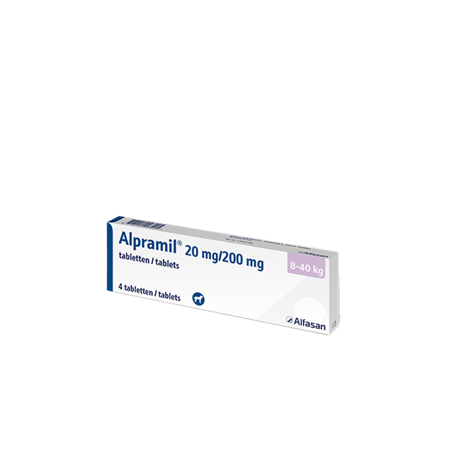 Alpramil Entwurmung - Kleiner Hund - 4 Tabletten von Alfasan