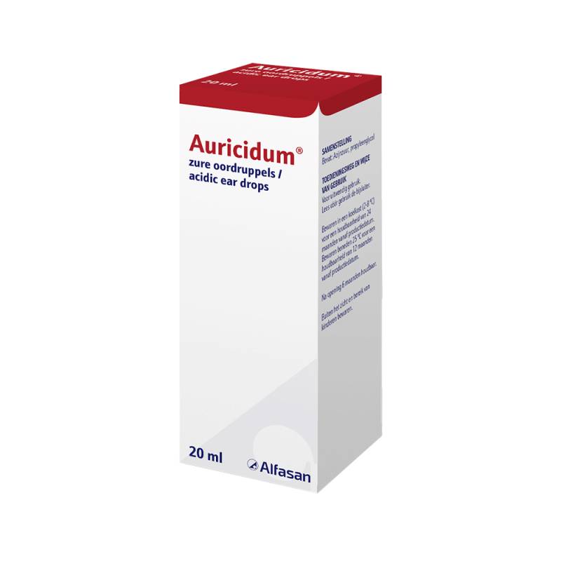 Auricidum Säure Ohrentropfen – 20 ml von Alfasan