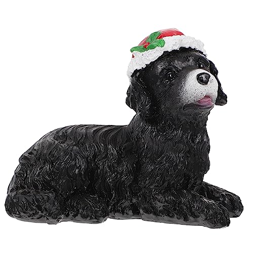 Alipis 1 Stück Weihnachtsmütze Für Hunde Ornament Hundespielzeug Kapuzenpullover Hundesachen Dackel Border Collie Hundeknochen Pudel Hundegeburtstagsmütze Spaniel Welpen von Alipis