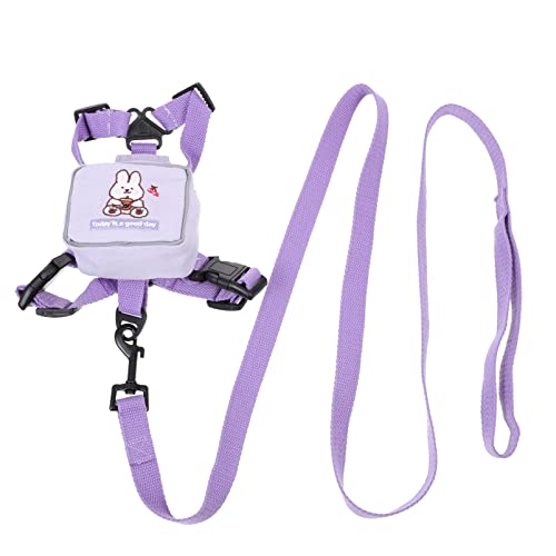 Alipis Haustier-Rucksackgeschirr Mit Leine – Cartoon-Katzenrucksack-Leine Hundewesten-Rucksack Für Kleine Hunde Und Katzen 1. 5–3. 5Kg von Alipis