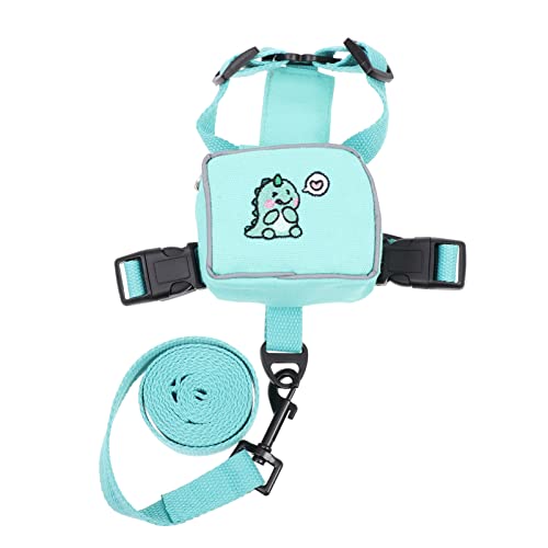 Alipis Haustier-Rucksackgeschirr Mit Leine – Cartoon-Katzenrucksack-Leine Hundewesten-Rucksack Für Kleine Hunde Und Katzen 1. 5–3. 5Kg von Alipis