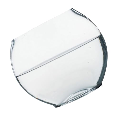 Alipis Transparente Aquariumvase Dekoratives Goldfischbecken Bürobedarf Transparente Flasche Multifunktions Goldfischbecken Tischverzierung Klares Aquarium Mikrolandschaft DIY von Alipis