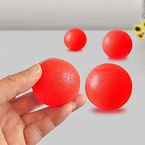 Alivisa Multifunktions Pet Molar Biss Spielzeug Haustier-Welpen-Hundevollgummi-Kugel beißfest Elastic Haustier-Kugel-Spielzeug Red (Large),groß von Alivisa