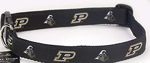 Collegiate Hundehalsband, Größe L, Purdue Boilermakers von All Star Dogs