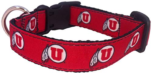 Collegiate Hundehalsband, Größe S, Utah von All Star Dogs