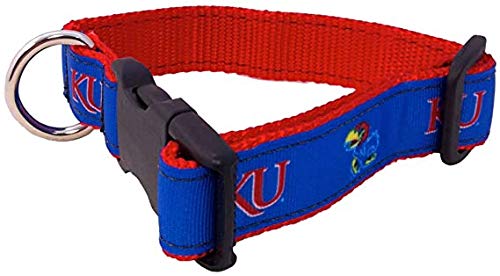 Collegiate Hundehalsband, Kansas Jayhawks, Größe S von All Star Dogs