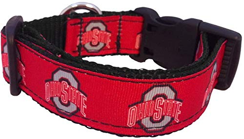 Collegiate Hundehalsband, Ohio State Buckeyes, Größe S von All Star Dogs