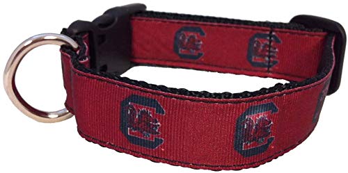 Collegiate Hundehalsband, South Carolina Gamecocks, Größe M von All Star Dogs