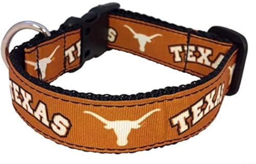 Collegiate Hundehalsband, Texas Longhorns, Größe S von All Star Dogs