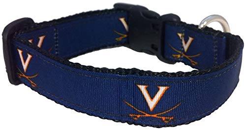 Collegiate Hundehalsband, Virginia Cavaliers, Größe M von All Star Dogs