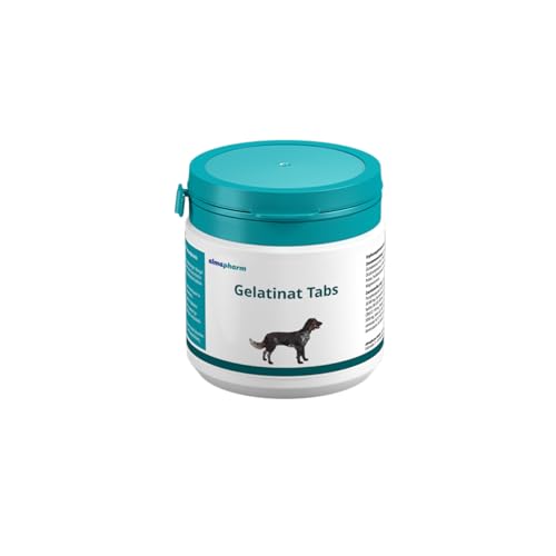 almapharm Gelatinat HD | 125 Tabletten | Ergänzungsfuttermittel für Hunde | Vitalstoffe für unterstützend gesunde Gelenke von almapharm