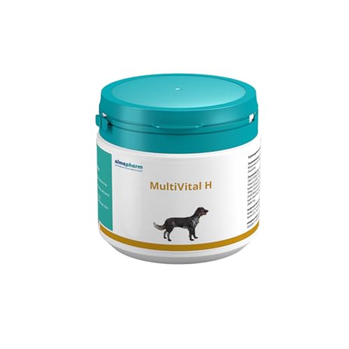 Almapharm MultiVital H | 250 g | Ergänzungsfuttermittel für Hunde | Bei Futtermittelallergien oder -unverträglichkeiten | Bei der Ernährung mit Barf besonders geeignet von almapharm