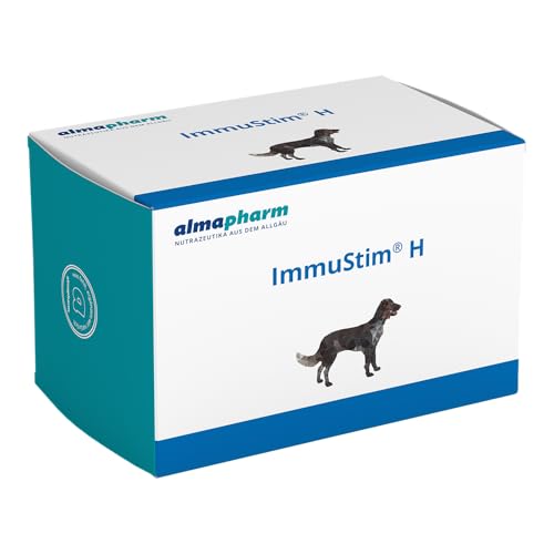 almapharm ImmuStim H | 30 Tabletten | Ergänzungsfuttermittel für Hunde | Unterstützende Vitalstoffe für das Immunsystem von almapharm