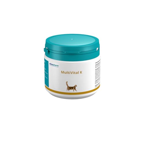 almapharm MultiVital K | 250 g | Ergänzungsfuttermittel für Katzen | Bedarfsgerechte hypoallergene Mischung von Vitaminen und Mineralstoffen von almapharm