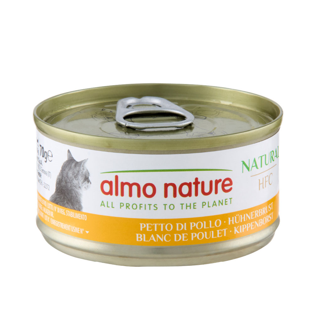 12 + 6 gratis! 18 x 70 g Almo Nature HFC - Natural Hühnerbrust 12 + 6 gratis! 18 x 70 g Almo Nature HFC - Natural Hühnerbrust von Almo Nature 70g