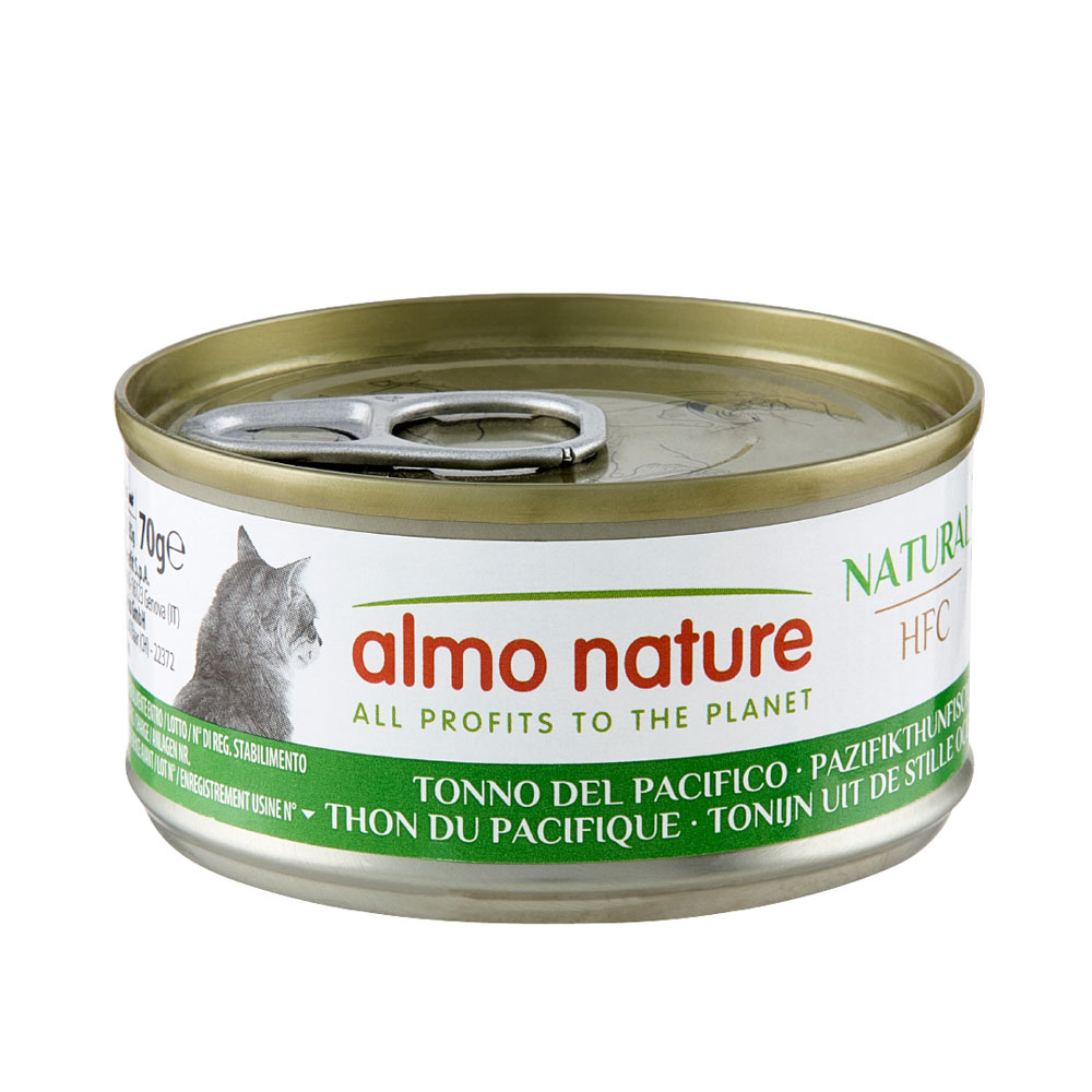 12 + 6 gratis! 18 x 70 g Almo Nature HFC - Natural Pazifikthunfisch 12 + 6 gratis! 18 x 70 g Almo Nature HFC - Natural Pazifikthunfisch von Almo Nature 70g