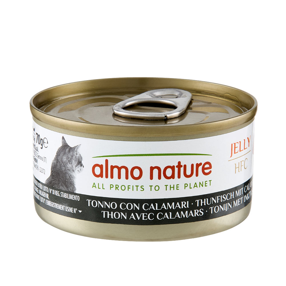 12 + 6 gratis! 18 x 70 g Almo Nature HFC - Thunfisch mit Calamaris in Gelee 12 + 6 gratis! 18 x 70 g Almo Nature HFC - Thunfisch mit Calamaris in Gelee von Almo Nature 70g