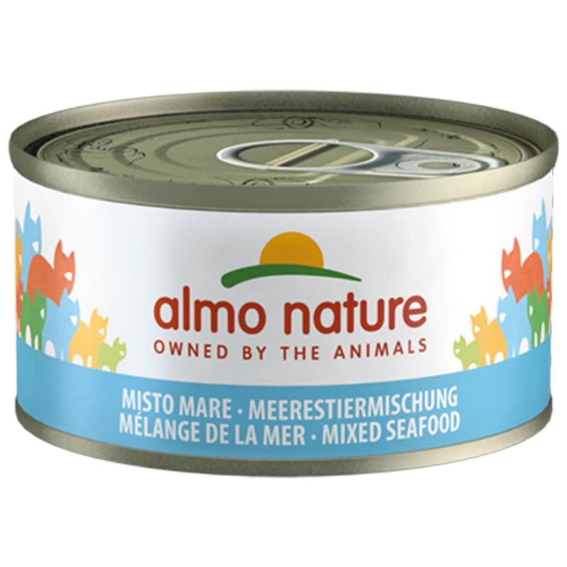 20 + 4 gratis! 24 x 70 g Almo Nature - Meerestiermischung in Gelee von Almo Nature 70g