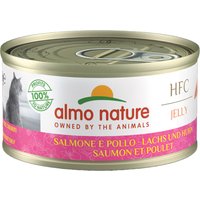 Almo Nature HFC Natural 6 x 70 g - Lachs mit Huhn in Gelee von Almo Nature 70g