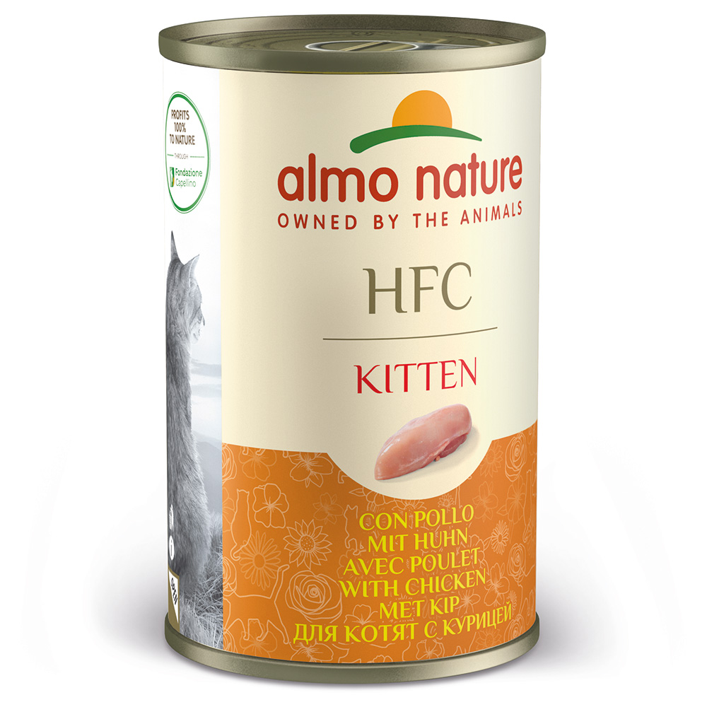 Almo Nature Classic HFC Kitten Huhn - 6 x 140 g von Almo Nature HFC