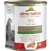 Sparpaket Almo HFC Natural 12 x 280 g - Huhn & Garnelen von Almo Nature HFC