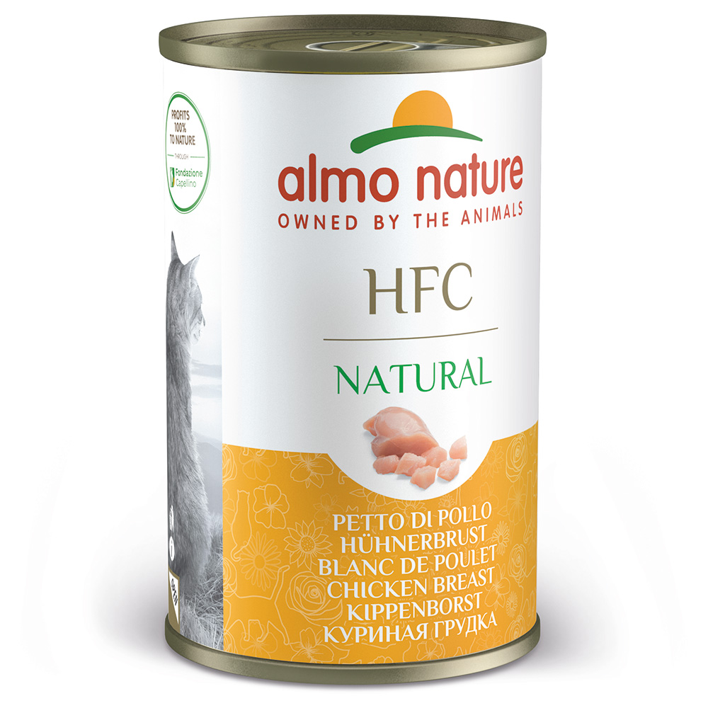 Sparpaket Almo Nature HFC Natural 12 x 140 g - Hühnerbrust von Almo Nature HFC