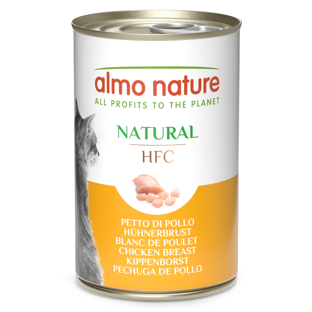 Sparpaket Almo Nature HFC Natural 24 x 140 g - Hühnerbrust von Almo Nature HFC