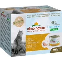 Sparpaket Almo Nature HFC Natural Light 24 x 50 g - Hühnerbrust von Almo Nature HFC