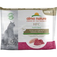 Sparpaket Almo Nature HFC Natural Pouch 12 x 55 g  - Thunfisch & Huhn von Almo Nature HFC