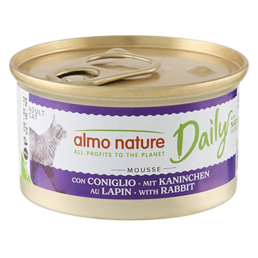 Almo Nature Daily Menu 6 x 85 g - Mousse mit Kaninchen von Almo Nature Daily