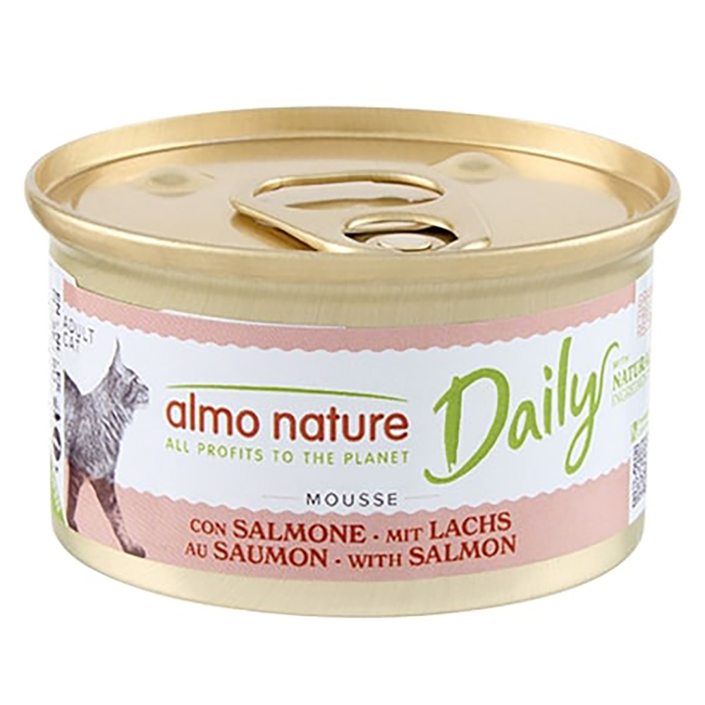 Almo Nature Daily Menu 6 x 85 g - Mousse mit Lachs von Almo Nature Daily