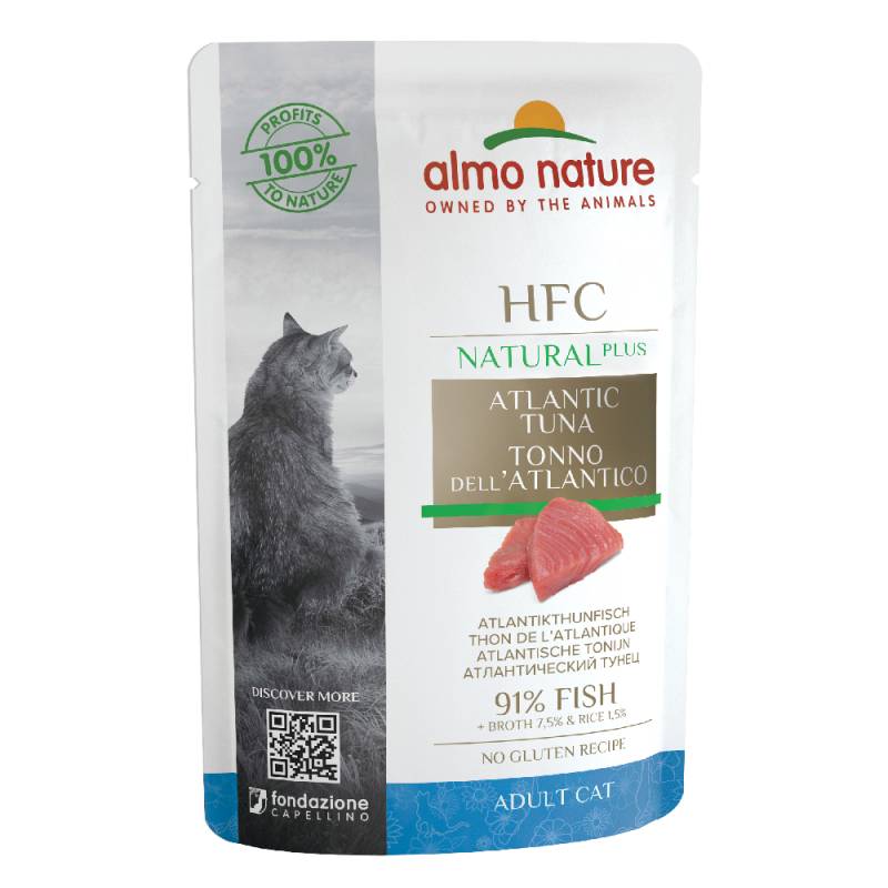 20 + 4 gratis! 24 x 55 g Almo Nature HFC Natural Plus - Atlantikthunfisch von Almo Nature HFC