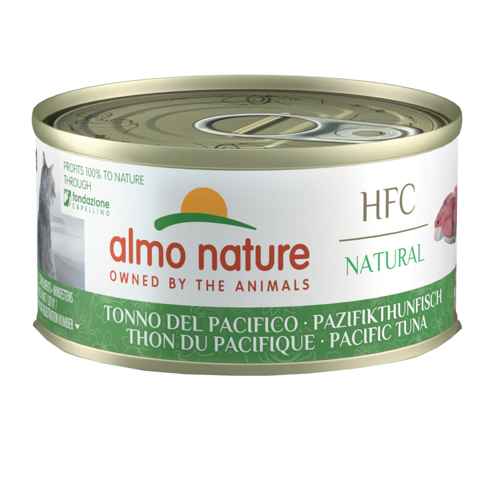 20 + 4 gratis! 24 x 70 g Almo Nature - HFC Natural: Pazifikthunfisch von Almo Nature HFC