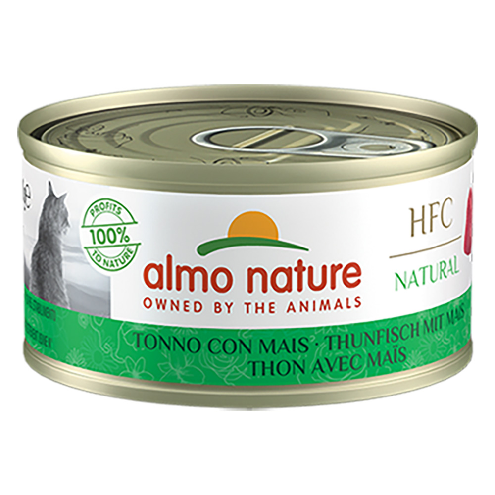 20 + 4 gratis! 24 x 70 g Almo Nature - HFC Natural: Thunfisch mit Mais von Almo Nature HFC