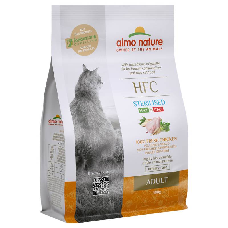 300 g Almo Nature HFC Adult Sterilized zum Sonderpreis! - Huhn von Almo Nature HFC