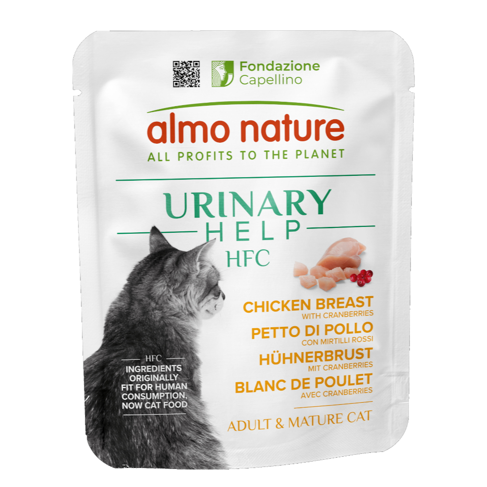 5 + 1 gratis! 6 x 50 g Almo Nature HFC Urinary Help - Hühnerbrust mit Cranberrys 5 + 1 gratis! 6 x 50 g Almo Nature HFC Urinary Help - Hühnerbrust mit Cranberrys von Almo Nature HFC