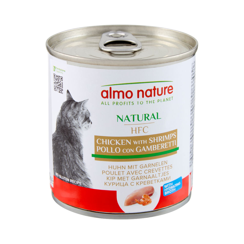 6 x 280 g Almo Nature HFC Natural zum Sonderpreis! - Huhn mit Garnelen 6 x 280 g Almo Nature HFC Natural zum Sonderpreis! - Huhn mit Garnelen von Almo Nature HFC