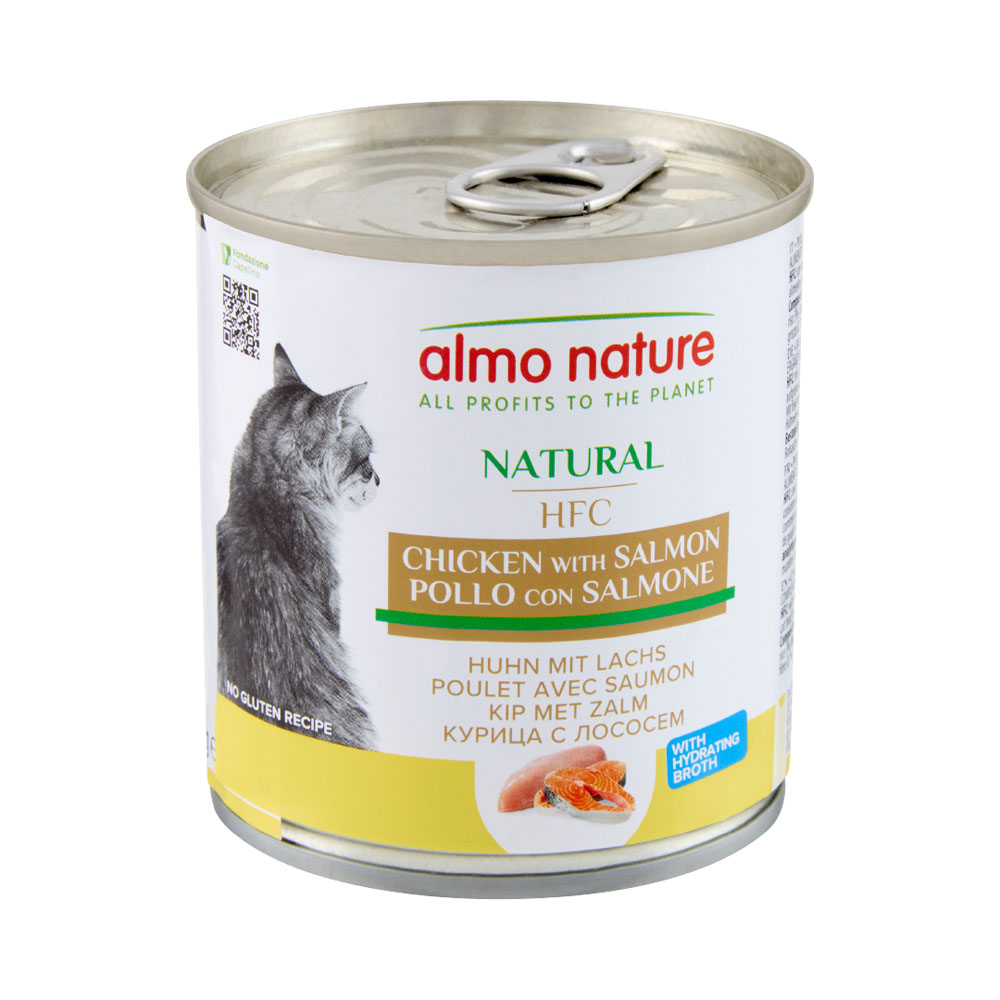 6 x 280 g Almo Nature HFC Natural zum Sonderpreis! - Huhn mit Lachs 6 x 280 g Almo Nature HFC Natural zum Sonderpreis! - Huhn mit Lachs von Almo Nature HFC