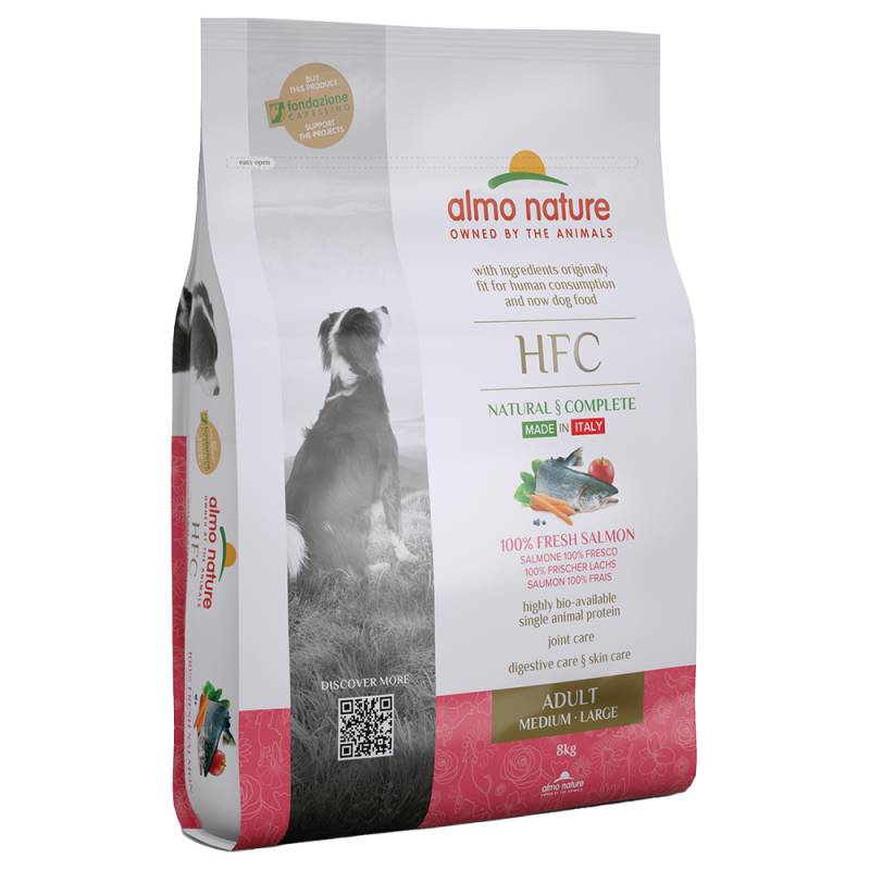 Almo Nature HFC Adult Hund M-L Lachs - 8 kg von Almo Nature HFC