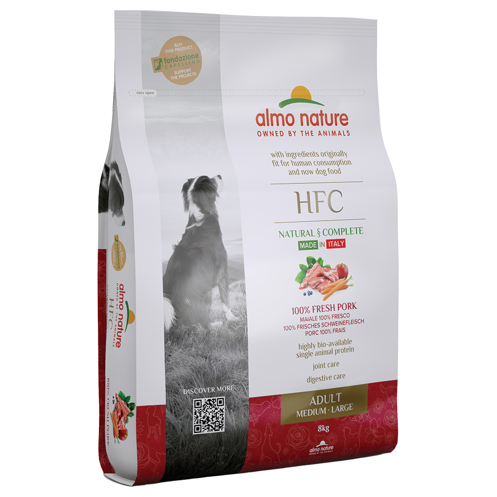 Almo Nature HFC Adult Hund M-L Schweinefleisch - 8 kg von Almo Nature HFC