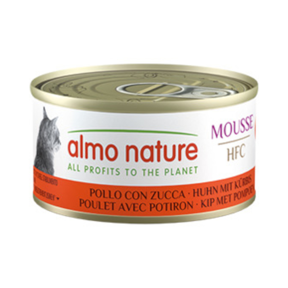 Almo Nature HFC Cat Mousse 6 x 70 g - Huhn mit Kürbis von Almo Nature HFC