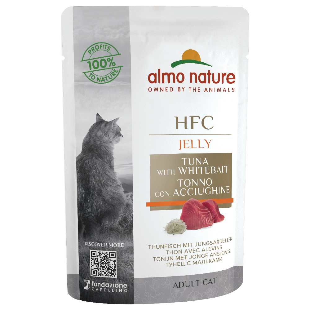 Almo Nature HFC Jelly Pouch 6 x 55 g - Thunfisch mit Jungsardellen von Almo Nature HFC