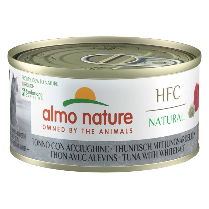 Almo Nature HFC Natural 6 x 70 g - Thunfisch & Jungsardelle von Almo Nature HFC