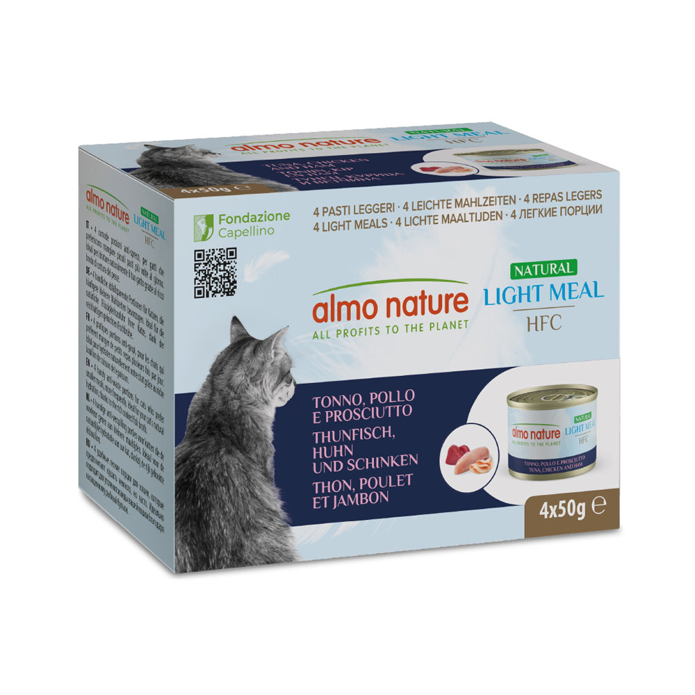 Almo Nature HFC Natural Light 4 x 50 g - Thunfisch, Huhn und Schinken Almo Nature HFC Natural Light 4 x 50 g - Thunfisch, Huhn und Schinken von Almo Nature HFC