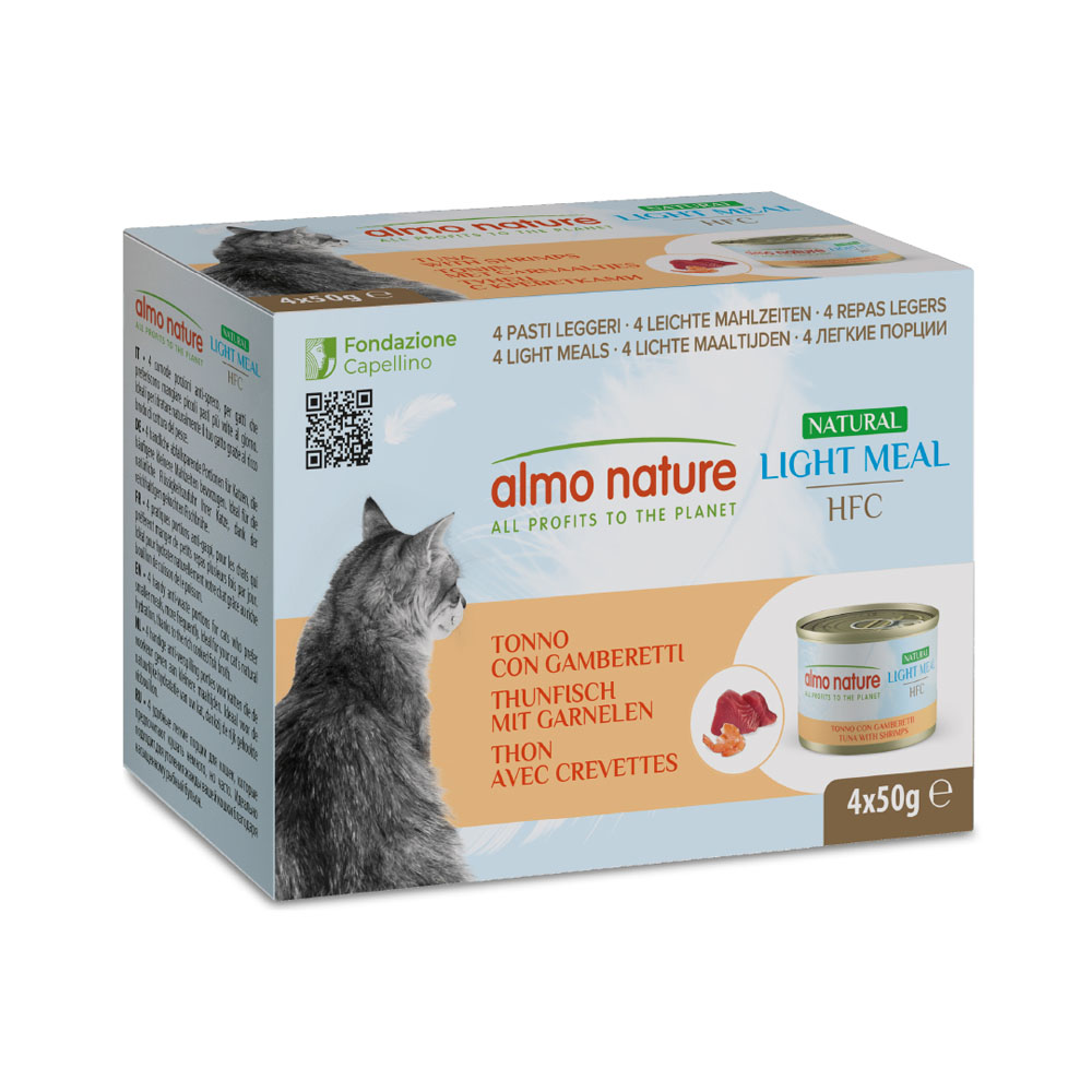 Almo Nature HFC Natural Light 4 x 50 g - Thunfisch und Garnelen Almo Nature HFC Natural Light 4 x 50 g - Thunfisch und Garnelen von Almo Nature HFC