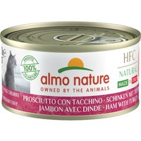 Almo Nature HFC Natural Made in Italy 6 x 70 g - Schinken und Truthahn von Almo Nature HFC