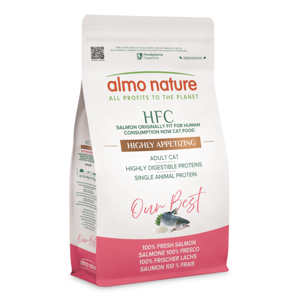 Almo Nature HFC Our Best Highly Appetizing Salmon - 1,2 kg Almo Nature HFC Our Best Highly Appetizing Salmon - 1,2 kg von Almo Nature HFC