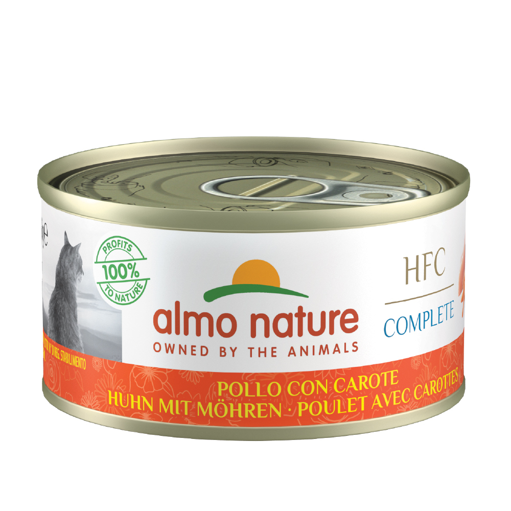 Sparpaket Almo Nature HFC Complete 24 x 70 g - Makrele mit Süßkartoffel Sparpaket Almo Nature HFC Complete 24 x 70 g - Makrele mit Süßkartoffel von Almo Nature HFC